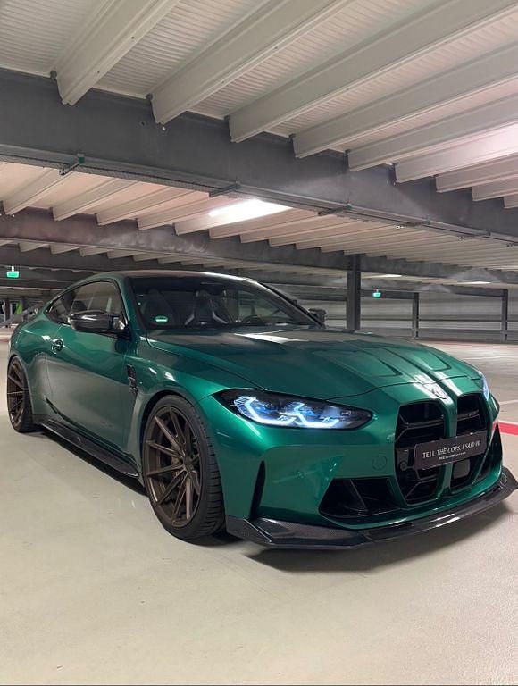 Grün Gebraucht 2022 BMW M4 Competition Edition Coupé | 69.500 € (Superpreis) - Bild 1/4