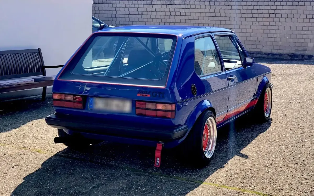 Gebraucht VW Golf II GTI 215 PS (158 kW) 1983 Blau Kleinwagen
