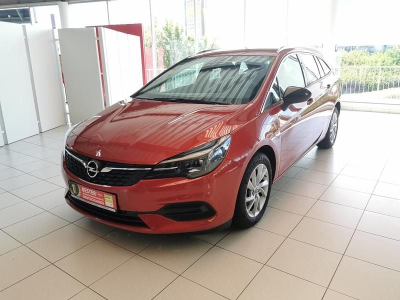 Gebraucht Opel Astra Elegance 122 PS (89 kW) 2021 Rot metallic Kombi