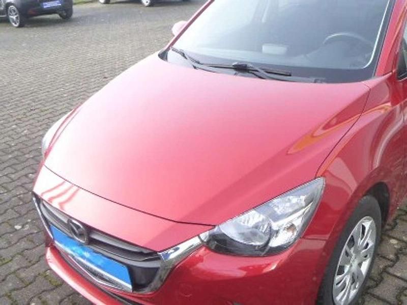 Rubinrot metallic Gebraucht 2015 Mazda 2 Kleinwagen | 9.990 € (Fairer Preis) - Bild 1/4