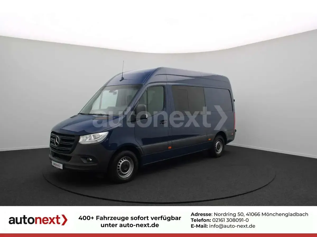Usata Mercedes Sprinter 163 CV (119 kW) 2019 Blu Furgone