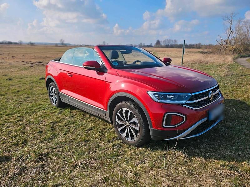 Gebraucht VW T-Roc Cabriolet 110 PS (80 kW) 2023 Rot Cabrio