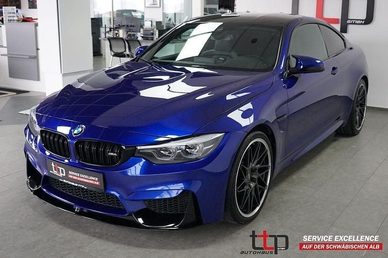 Blau Gebraucht 2019 BMW M4 Performance Coupé | 49.850 € (Guter Preis) - Bild 1/4