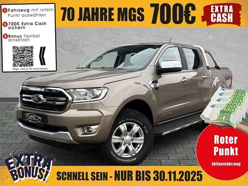 Lackierung metallic "pyritsil Gebraucht 2019 Ford Ranger Limited Abholung | 29.990 € (Guter Preis) - Bild 1/4