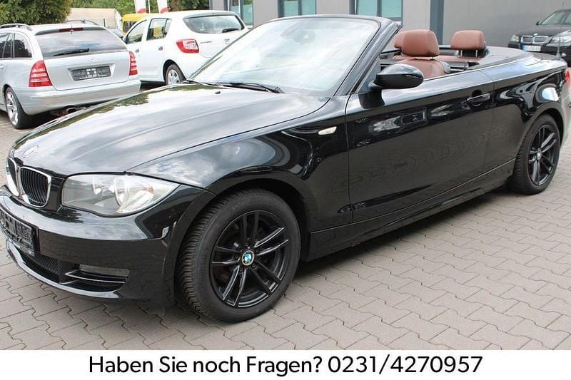 Gebraucht BMW 118 Cabriolet Advantage 143 PS (105 kW) 2008 Schwarz Cabrio