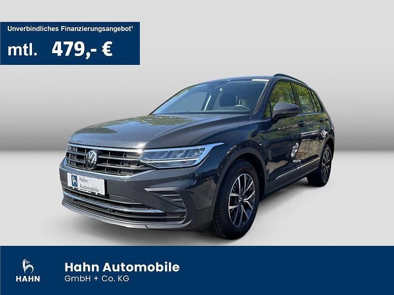 Grau Gebraucht 2023 VW Tiguan Life SUV | 29.695 € (Superpreis) - Bild 1/3