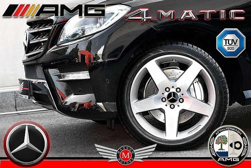 Schwarz Gebraucht 2015 Mercedes ML350 AMG SUV | 25.990 € (Fairer Preis) - Bild 1/4
