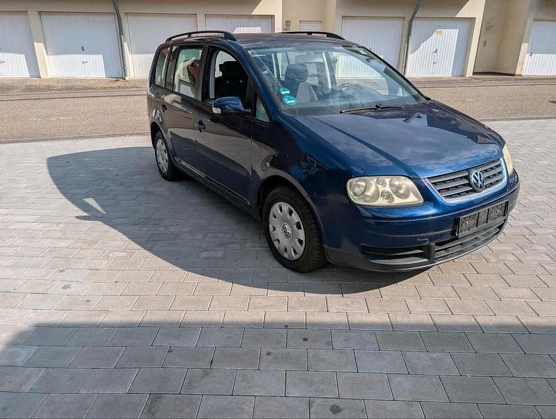 Gebraucht VW Touran 110 PS (80 kW) 2004 Blau Van / Kleinbus
