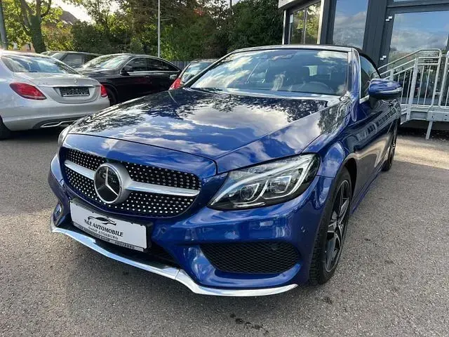 Gebraucht Mercedes C250 AMG 211 PS (155 kW) 2016 Blau Cabrio