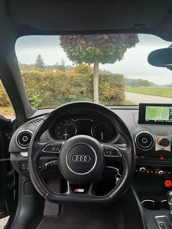 Gebraucht Audi A3 S-Line 110 PS (80 kW) 2014 Schwarz Limousine