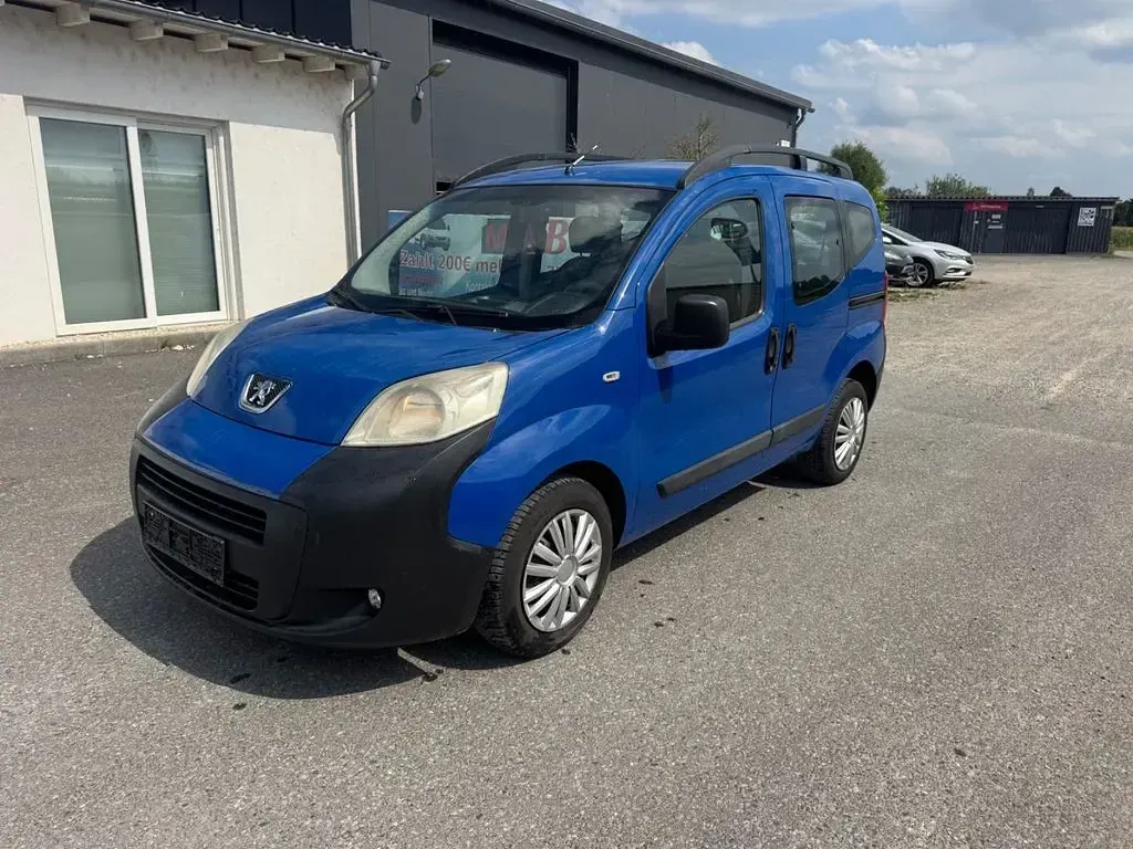 Gebraucht Peugeot Bipper Basis 73 PS (53 kW) 2010 Blau Van / Kleinbus