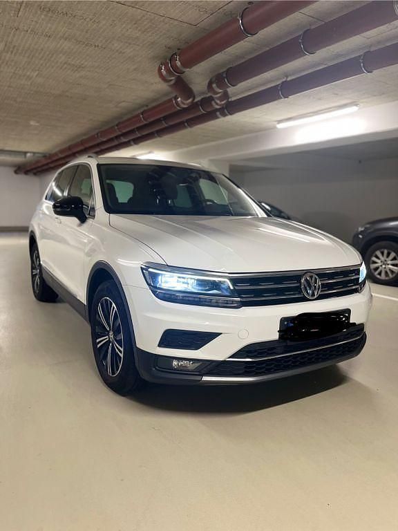 Gebraucht VW Tiguan Highline 180 PS (132 kW) 2018 Weiß SUV