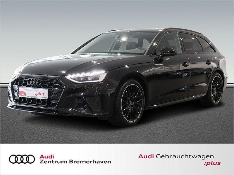 Schwarz Gebraucht 2024 Audi A4 S-Line Kombi | 39.680 € (Fairer Preis) - Bild 1/4