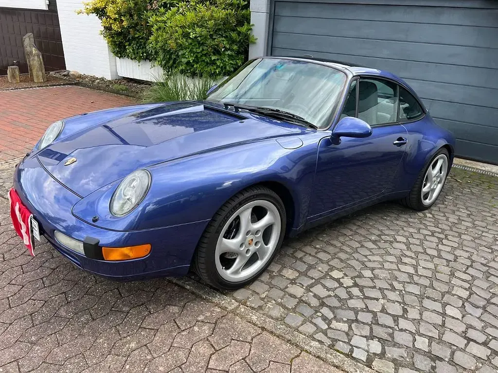 Gebraucht Porsche 993 286 PS (210 kW) 1997 Blau Cabrio