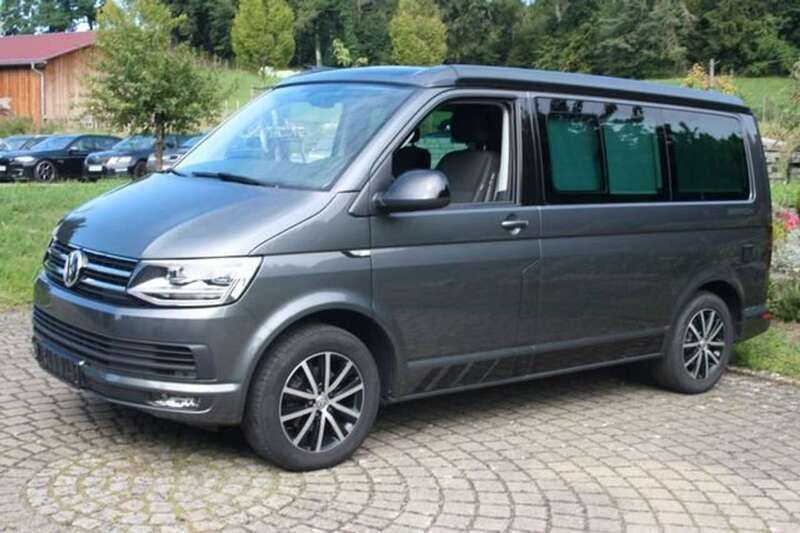 Indiumgrau metallic Gebraucht 2016 VW T6 Edition Van | 55.590 € - Bild 1/4