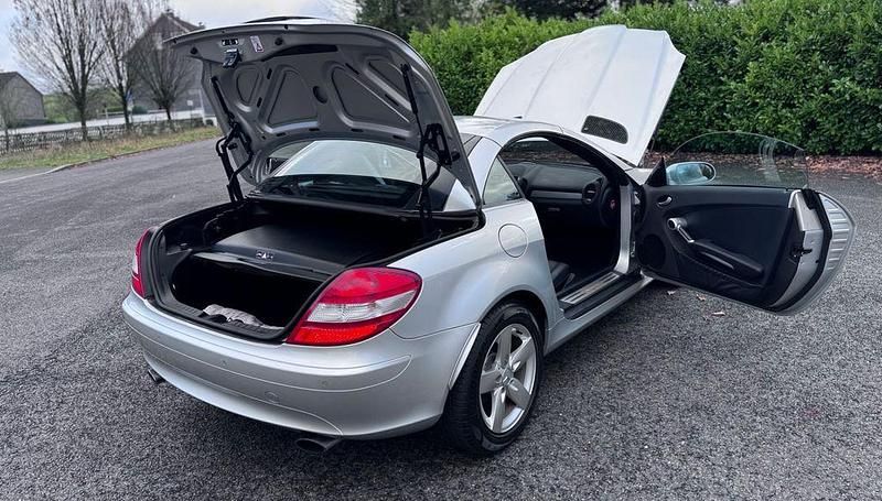 Gebraucht Mercedes SLK200 163 PS (119 kW) 2006 Silber Cabrio