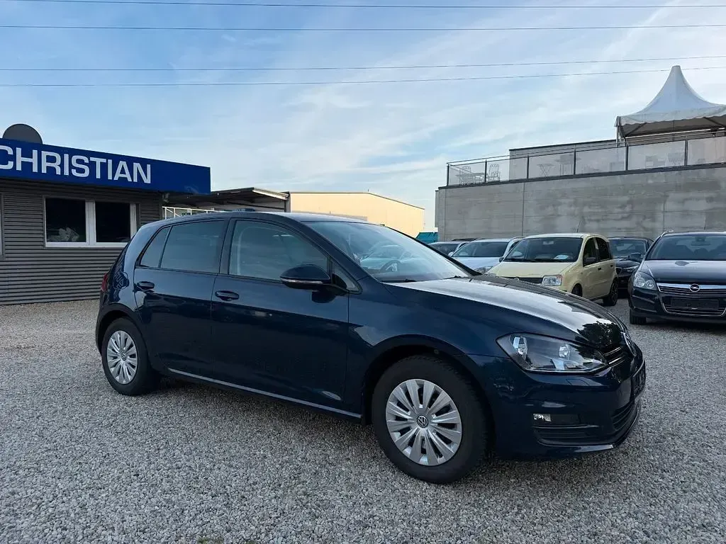 Usata VW Golf VII 86 CV (63 kW) 2014 Blu Berlina