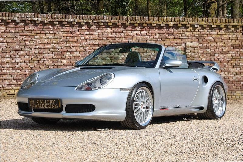 Usata Porsche 996 1999 Argento Cabrio
