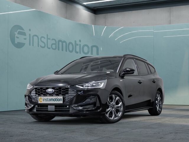 Schwarz Gebraucht 2022 Ford Focus ST-Line Kombi | 23.190 € (Teuer) - Bild 1/2