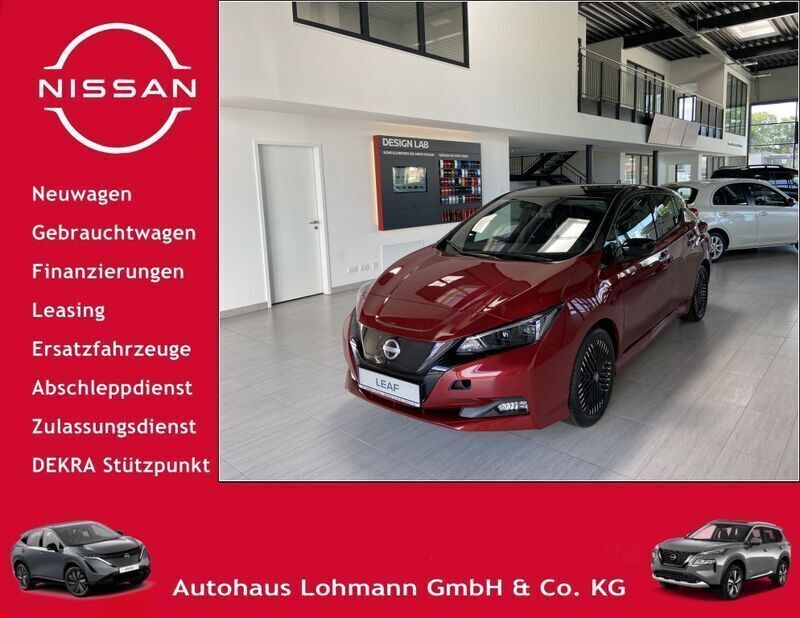 Red pm/ black p Gebraucht 2023 Nissan Leaf N-Connecta Kleinwagen | 23.950 € (Teuer) - Bild 1/4