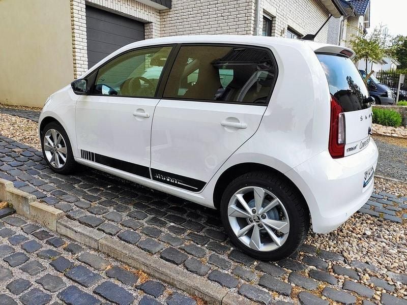 Gebraucht Skoda Citigo-e IV Style 61 kW (83 PS) 2020 Weiß Kleinwagen