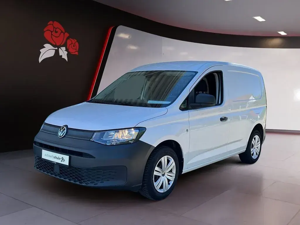 Gebraucht VW Caddy 102 PS (75 kW) 2022 Weiß Van / Kleinbus