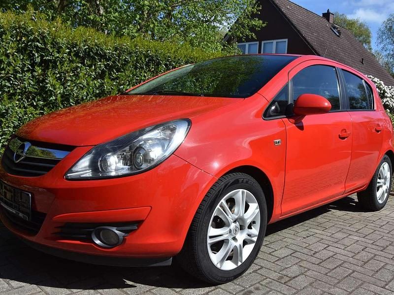 Gebraucht Opel Corsa Innovation 90 PS (66 kW) 2009 Rot Kleinwagen
