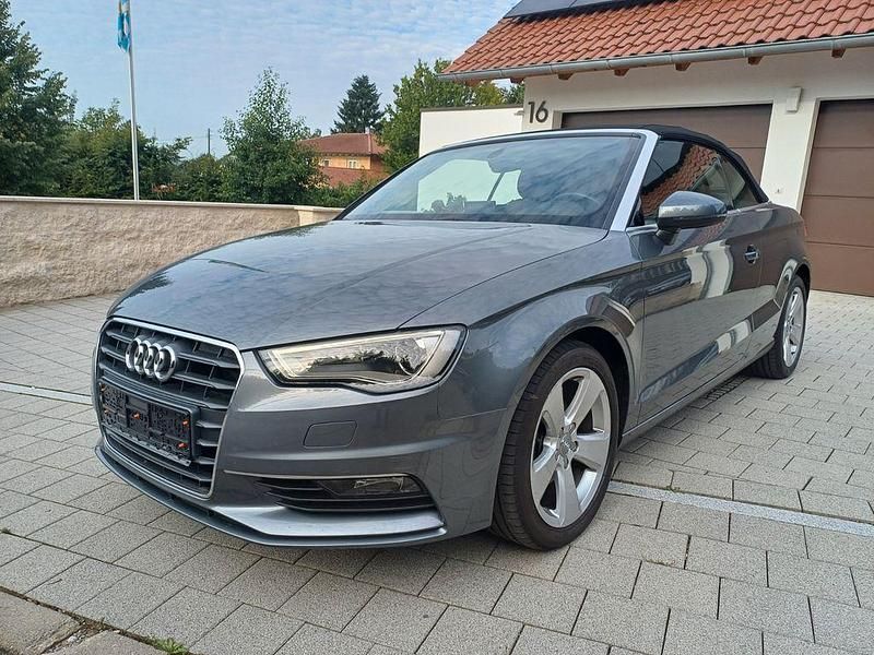 Grau Gebraucht 2015 Audi A3 Cabriolet Ambition Cabrio | 19.450 € (Fairer Preis) - Bild 1/4