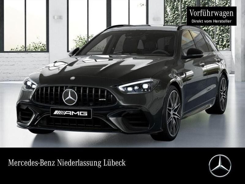 Grau Gebraucht 2024 Mercedes C63S AMG Night Kombi | 79.890 € (Guter Preis) - Bild 1/4