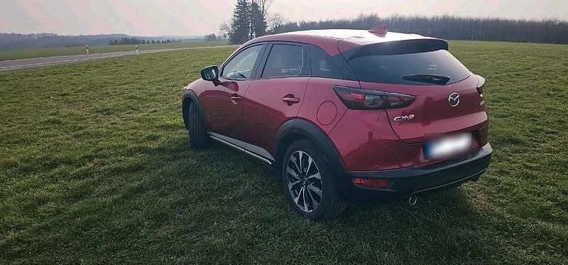 Gebraucht Mazda CX-3 121 PS (88 kW) 2019 Rot SUV
