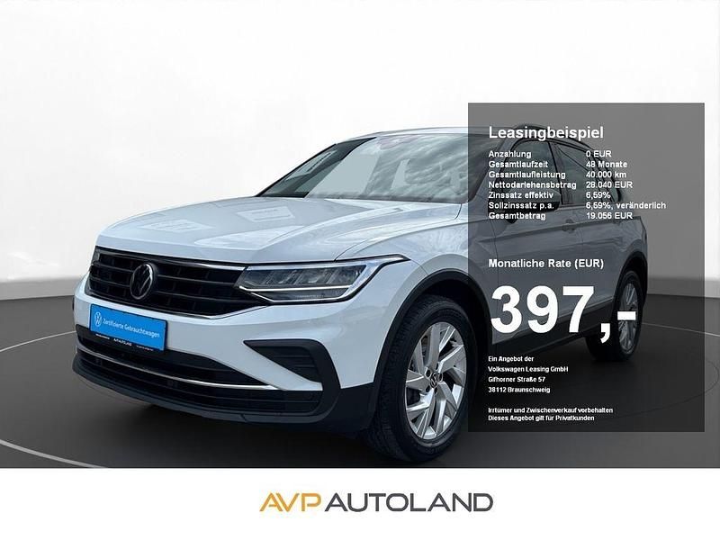 Grau Gebraucht 2022 VW Tiguan Life SUV | 28.040 € (Fairer Preis) - Bild 1/4