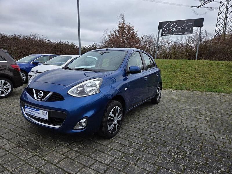 Gebraucht Nissan Micra Acenta 80 PS (58 kW) 2016 Blau Kleinwagen
