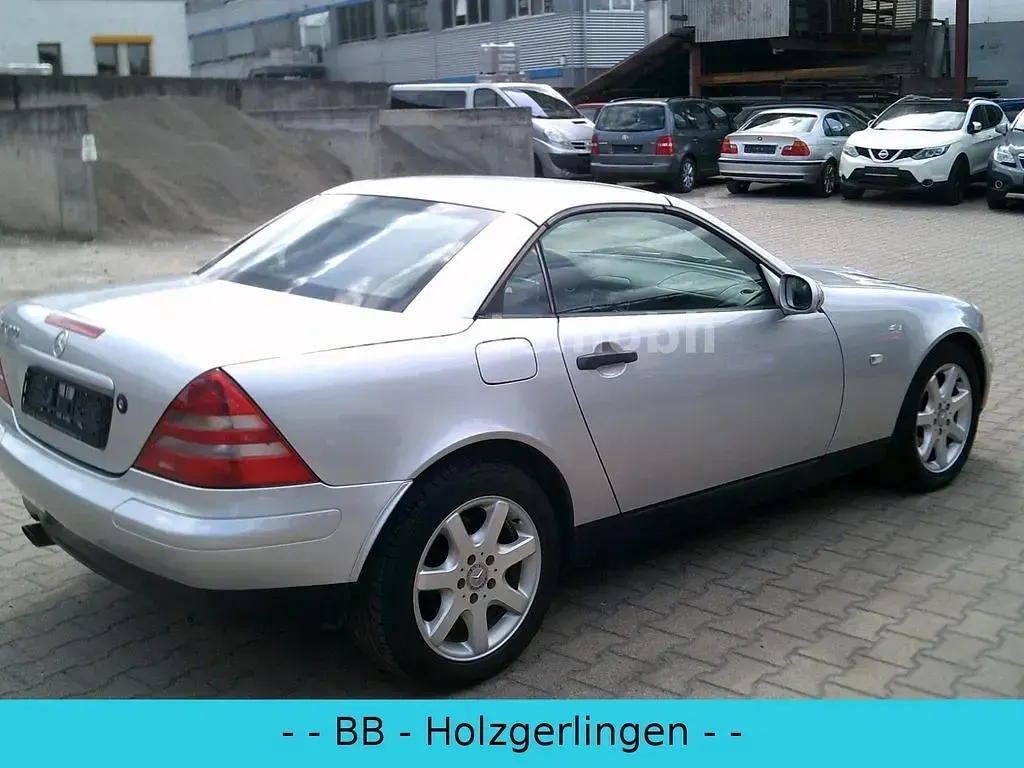 Gebraucht Mercedes SLK200 136 PS (100 kW) 1997 Grau Cabrio