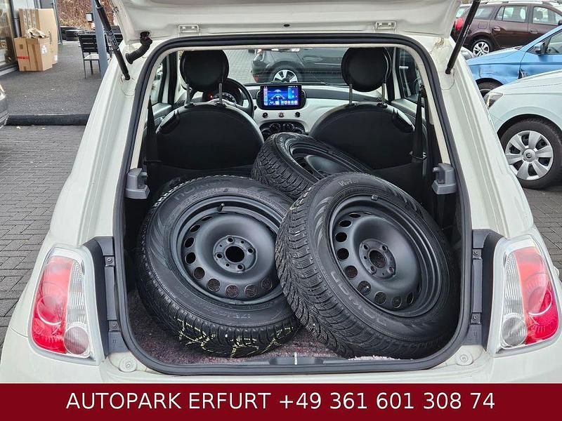 Gebraucht Fiat 500 Pop 69 PS (50 kW) 2008 Weiß Kleinwagen