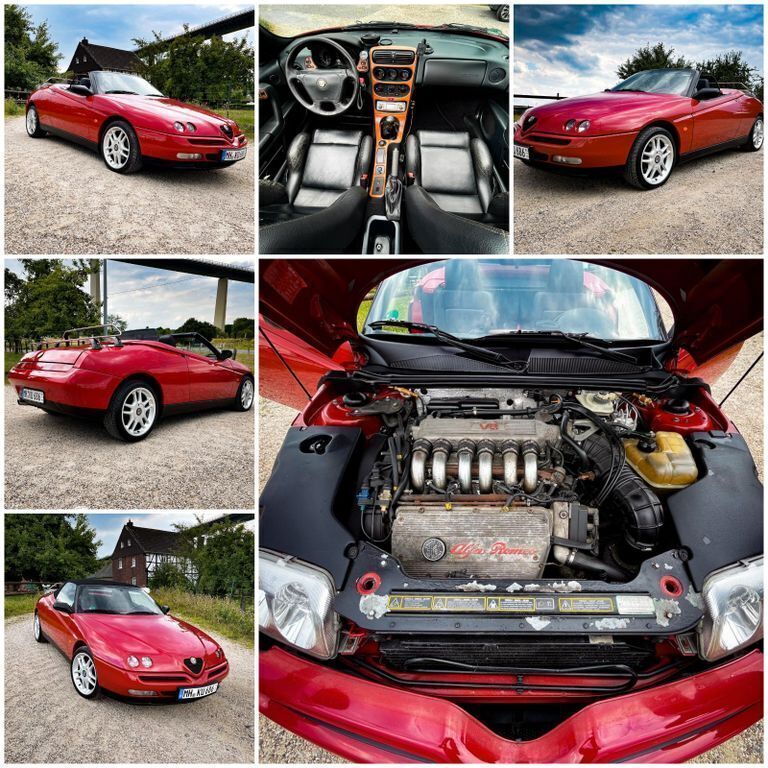 Rot Gebraucht 1995 Alfa Romeo Spider Cabrio | 5.500 € - Bild 1/1