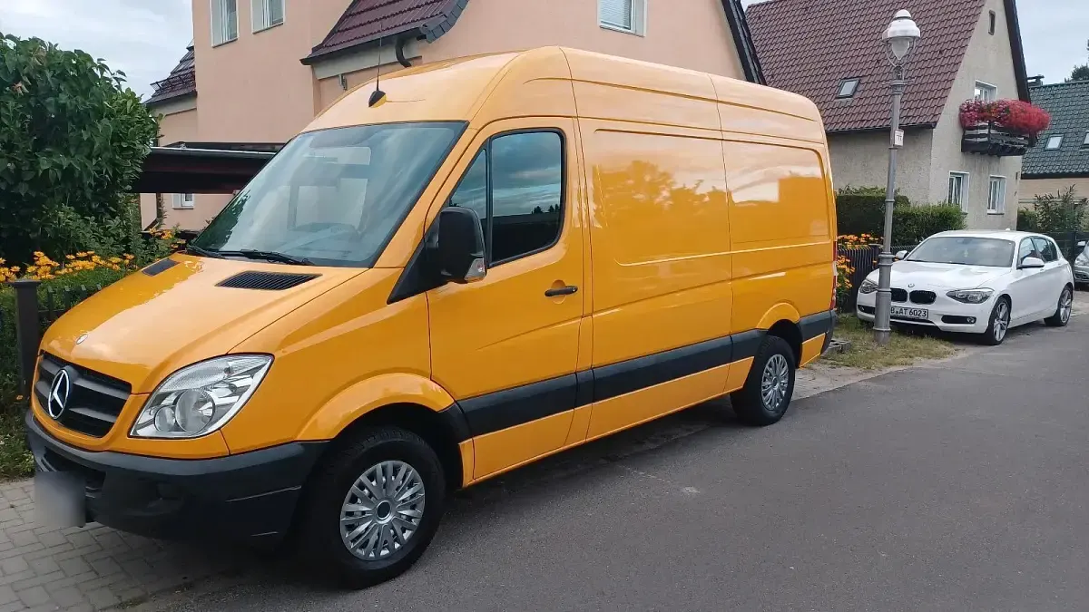 Gebraucht Mercedes Sprinter 120 PS (88 kW) 2008 Orange