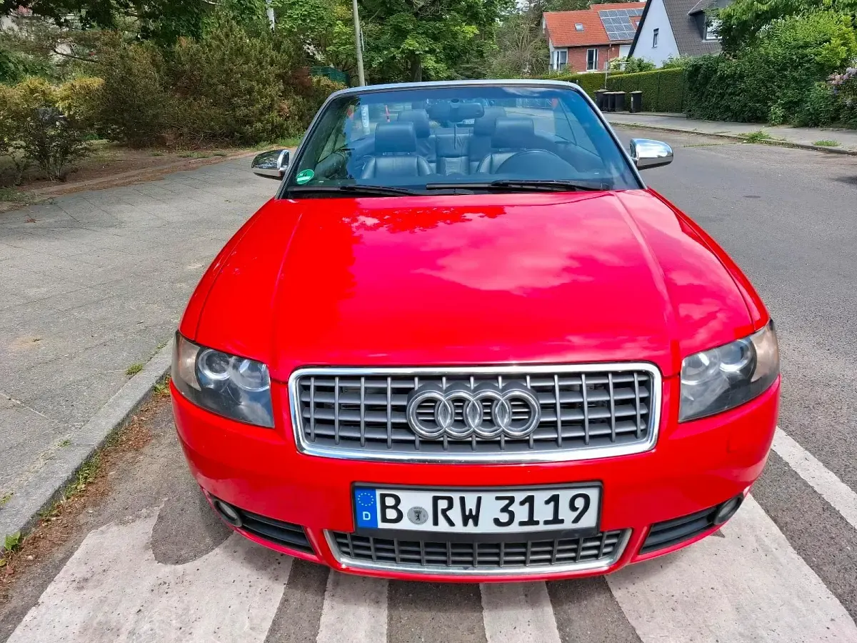 Gebraucht Audi S4 Cabriolet 345 PS (253 kW) 2004 Rot Cabrio