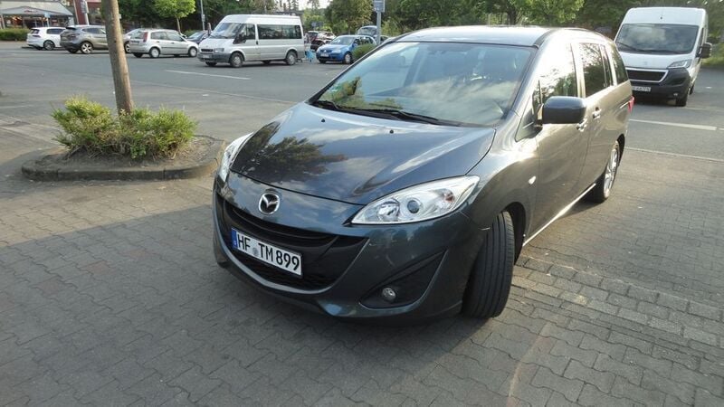 Grau Gebraucht 2010 Mazda 5 Sports-Line Van / Kleinbus | 5.299 € (Guter Preis) - Bild 1/4