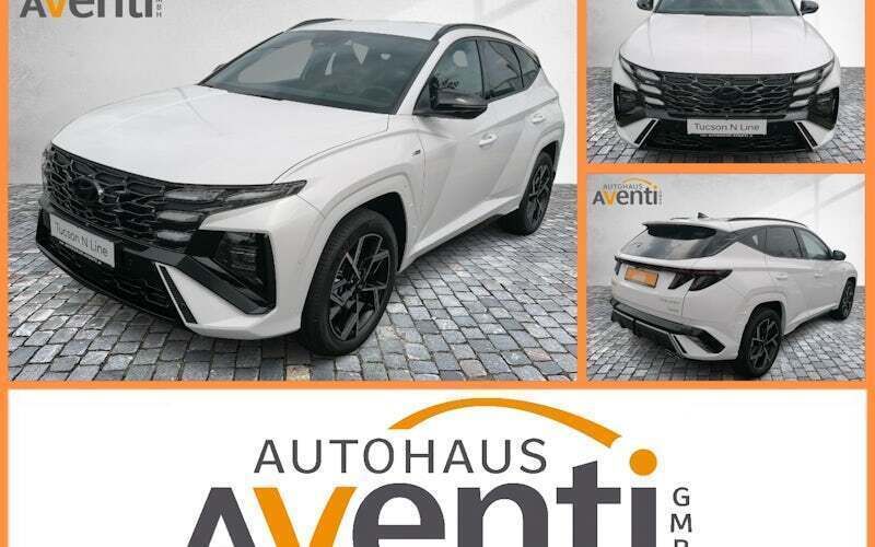 Weiß Neu 2025 Hyundai Tucson N Line SUV | 42.989 € (Teuer) - Bild 1/4