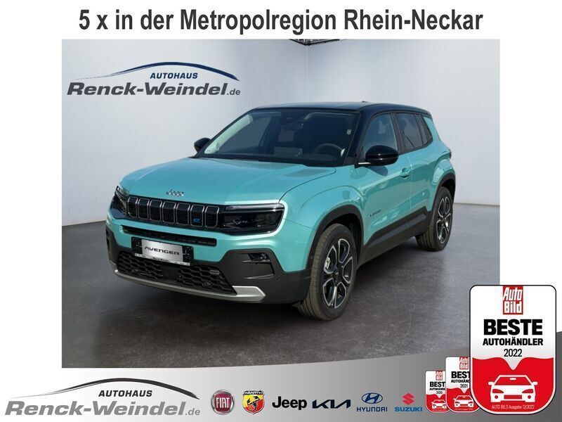 Ceramic azure Neu 2024 Jeep Avenger EV Summit SUV | 39.989 € (Teuer) - Bild 1/4