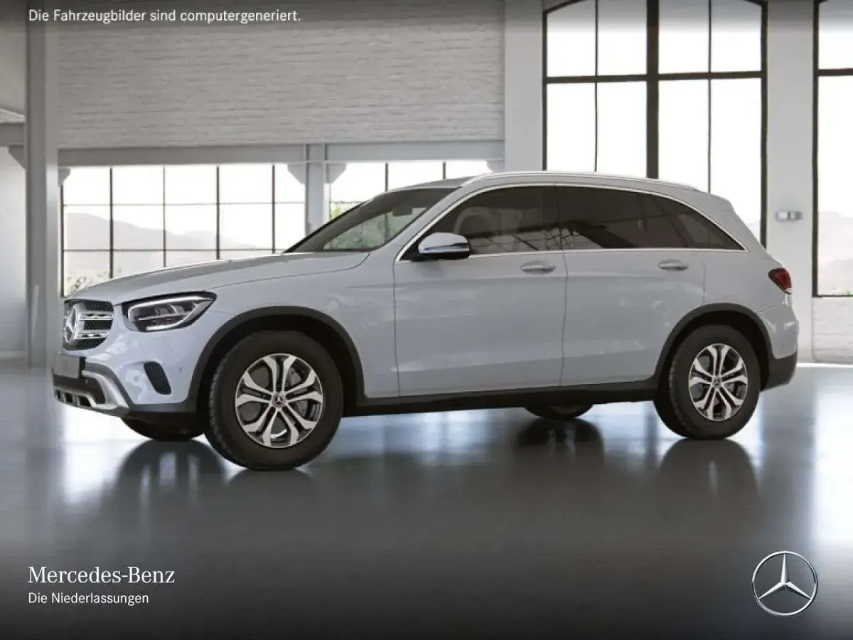 Gebraucht Mercedes GLC200 197 PS (144 kW) 2022 Weiß SUV