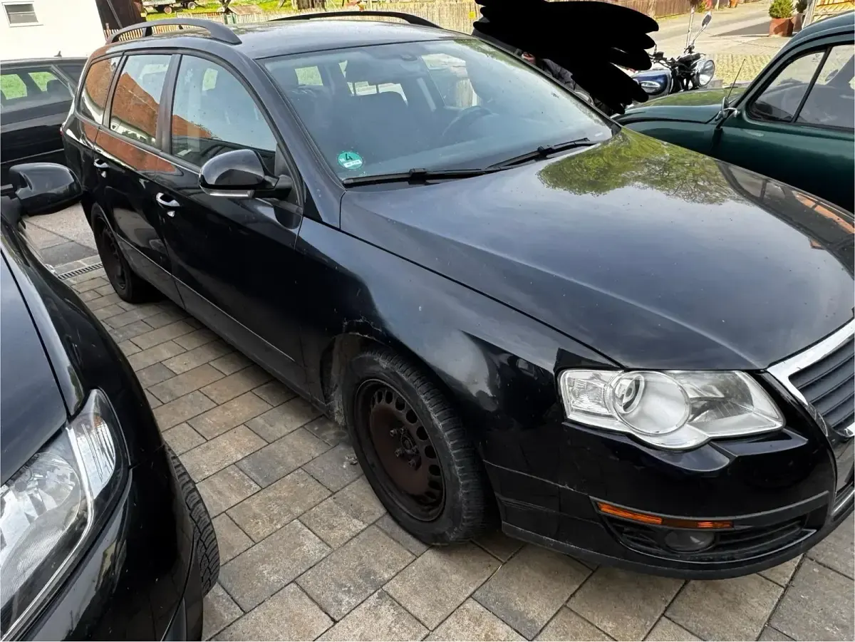 Usata VW Passat 140 CV (102 kW) 2009 Nero Station wagon