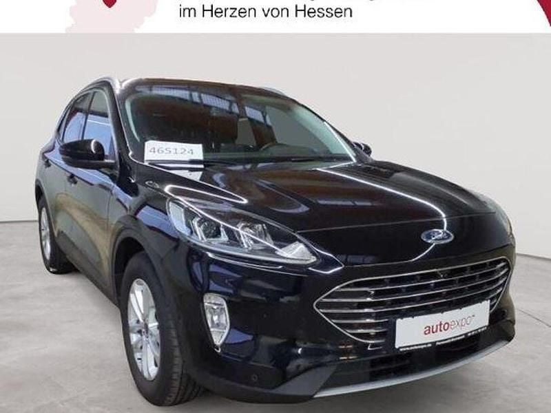 Schwarz Gebraucht 2022 Ford Kuga Titanium SUV | 18.489 € (Superpreis) - Bild 1/4