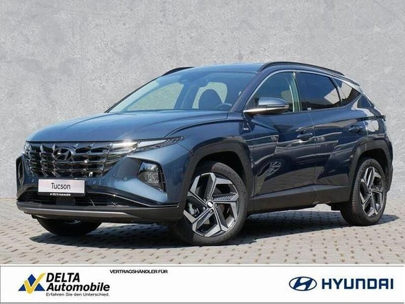 Teal blue Gebraucht 2021 Hyundai Tucson Prime SUV | 25.890 € (Superpreis) - Bild 1/4