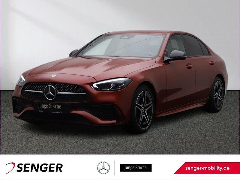 Manufaktur lack manufaktur hya Gebraucht 2022 Mercedes C180 AMG Limousine | 35.590 € (Teuer) - Bild 1/3