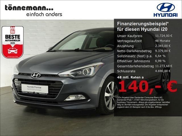 Grau Gebraucht 2017 Hyundai i20 Style Limousine | 11.724 € (Fairer Preis) - Bild 1/4