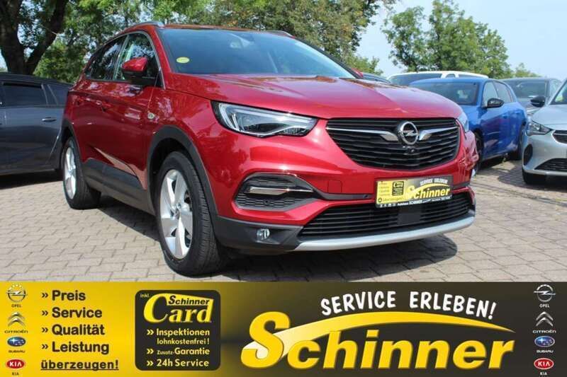 Bright red met (517c) Gebraucht 2018 Opel Grandland X Ultimate SUV | 15.590 € (Fairer Preis) - Bild 1/2