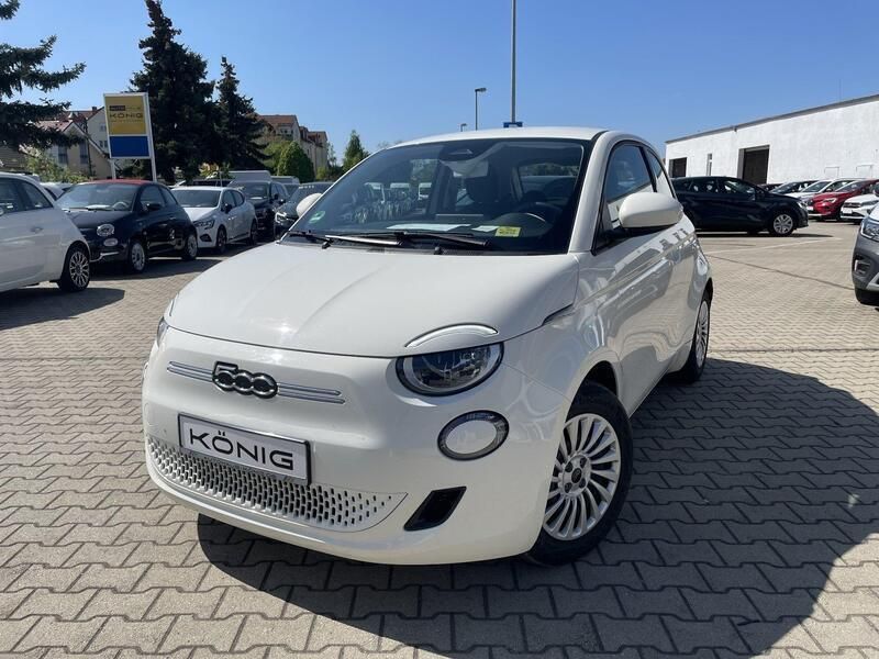 Weiß Gebraucht 2023 Fiat 500e Kleinwagen | 21.999 € (Fairer Preis) - Bild 1/4