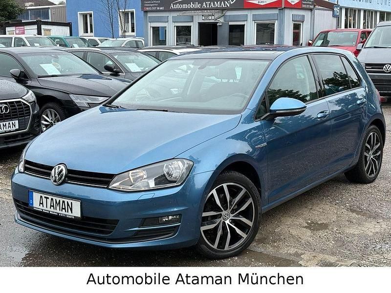 Blau Gebraucht 2014 VW Golf VII Cup Limousine | 10.800 € (Fairer Preis) - Bild 1/4