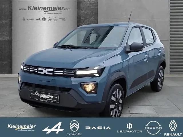Blau Neu 2025 Dacia Spring Expression Kleinwagen | 16.989 € (Guter Preis) - Bild 1/4